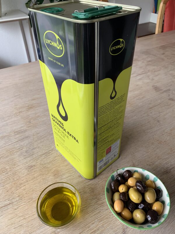 Girit Soğuk Sıkım Extra Virgin Zeytin Yağı - 5 lt