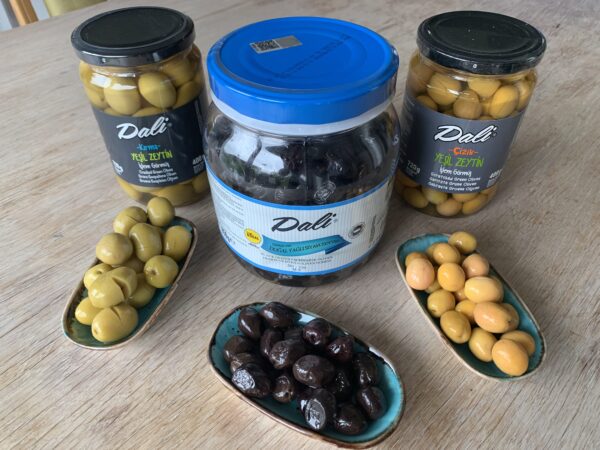 Gemlik Tipi Doğal Yağlı Siyah Zeytin 850gr