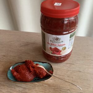 Ev Yapımı Gün Kurusu Katkısız Acı Biber Salçası 1kg